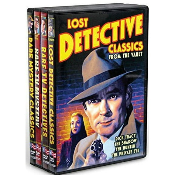 Hardboiled Early TV Detectives Collection (DVD), Alpha Video, Drama