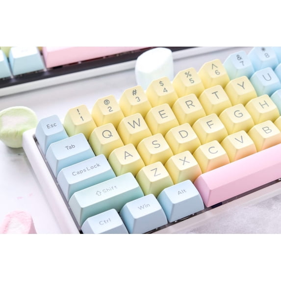 Ducky X Hardcap Afterglow 108 Key SA Profile Keycap Set | Double Shot ABS, MX Stem Compatible