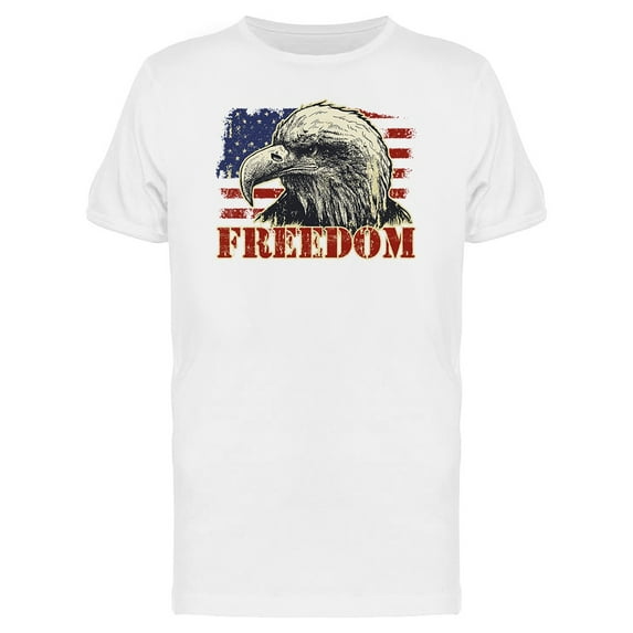 Hardcore American Freedom T-Shirt Men -Image by Shutterstock, Male 3X-Large