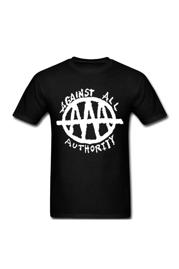 Hardcore Anarcho Punk Rock Ska Against all authority t shirt AAA