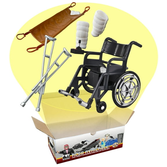 Hardcore Injury Accessory Set For WWE & AEW Wrestling Action Figures