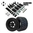 thumbnail image 1 of Hardcore Parts 4" Block Lift Kit for YAMAHA G14/G16/G19 Golf Cart with 12" Black 'VAMPIRE' Wheels and 20"x10"-12" STINGER On-Road/Off-Road DOT rated All-Terrain tires, 1 of 2