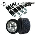 thumbnail image 1 of Hardcore Parts 4" Block Lift Kit for YAMAHA G2/G9 Golf Cart with 14" Chrome 'Vampire' Wheels and 20"x8.5"-14 STINGER On-Road/Off-Road DOT rated All-Terrain tires, 1 of 7