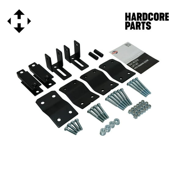 Hardcore Parts 4" Block Lift Kit for YAMAHA G2/G9 Golf Cart