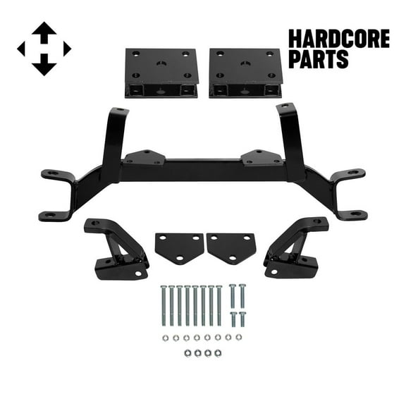 Hardcore Parts 4" Drop Axle Lift Kit for EZGO TXT/PDS (1994.5-2001.5) Gas Golf Cart
