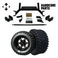 thumbnail image 1 of Hardcore Parts 6" Drop Axle Lift Kit for EZGO MPT/WORKHORSE 1200 (2001.5-2013) Golf Cart with 12" Black ‘VAMPIRE’ Wheels and 23"x10.5"-12" All-Terrain tires, 1 of 7