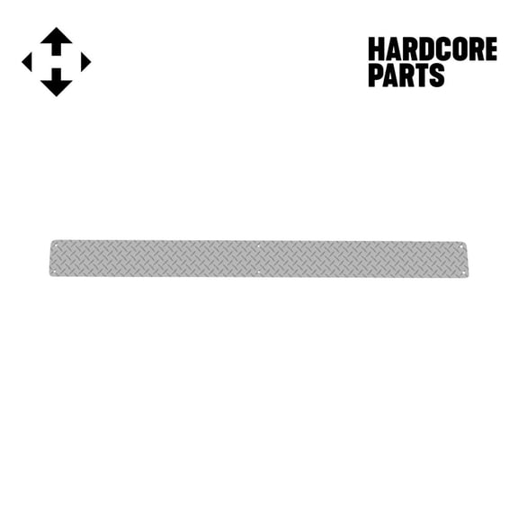 Hardcore Parts Aluminum Diamond Kick Plate for EZGO TXT Golf Cart