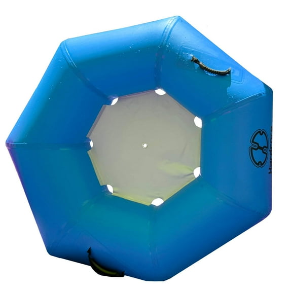 Hardcore Ultimate Rafting Tube | Whitewater River Tube | Large 50" Blue River Tubes