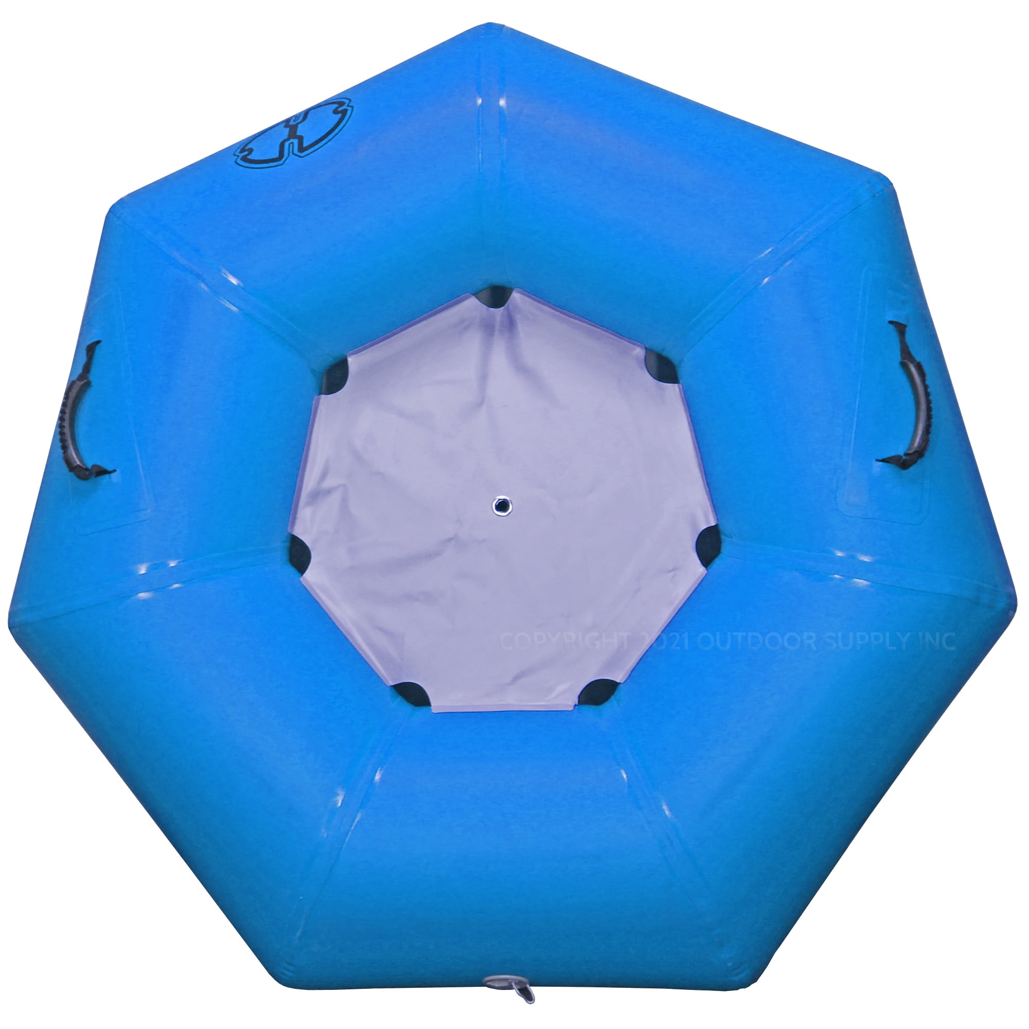 Hardcore Ultimate Rafting Tube Whitewater River Tube Large 50" Blue