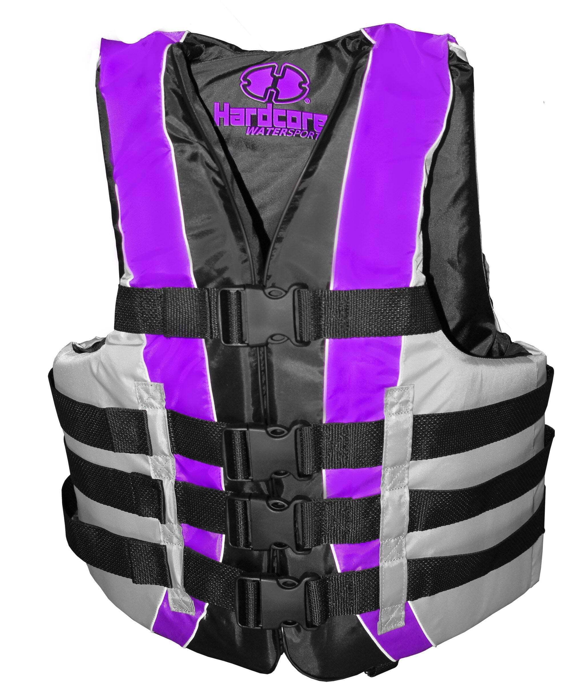Hardcore Water Sports Hardcore Life Vest For Adults | High Visibility | USCG Approved | Fully Enclosed