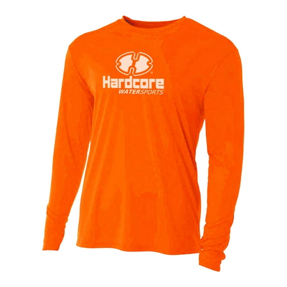 Hardcore Water Sports Hardcore Men's Long Sleeve Loose Fit Rash Guard Surf Shirt Water Sports Swimwear