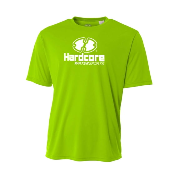 Hardcore Water Sports Mens Rash Guard Surf Swimwear Swim Shirt SPF Sun Protection Loose Fit Fitting