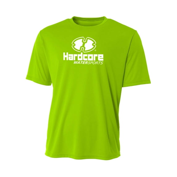 Hardcore Water Sports Mens Rash Guard Surf Swimwear Swim Shirt SPF Sun Protection Loose Fit Fitting