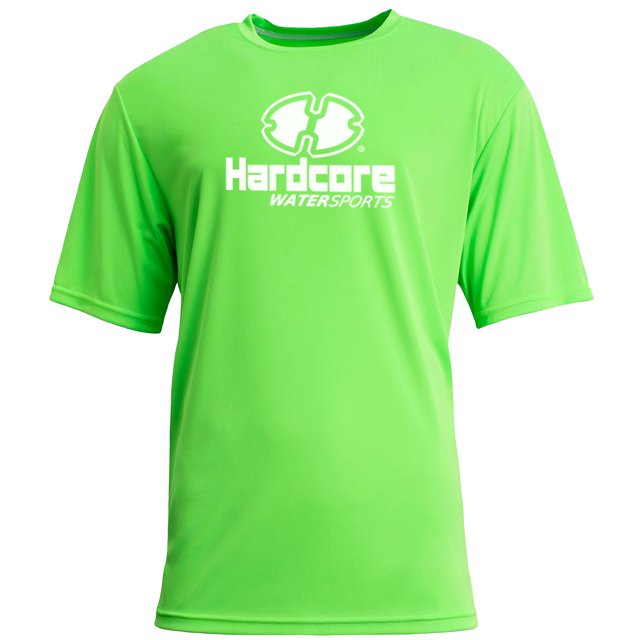 Hardcore Water Sports Mens Rash Guard Surf Swimwear Swim Shirt SPF Sun