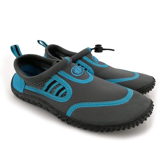 Hardcore Water Sports Womens water shoes; Quick drying ladies’ aqua socks for barefoot running, swimming, poolside fun at the water park, camping, yoga or surfing at the beach