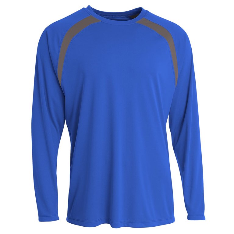 Hardcore Water Sports Hardcore mens long-sleeve UV sun protection T-shirt |  Light weight loose fitting quick-dry rash guard water shirt for swimming