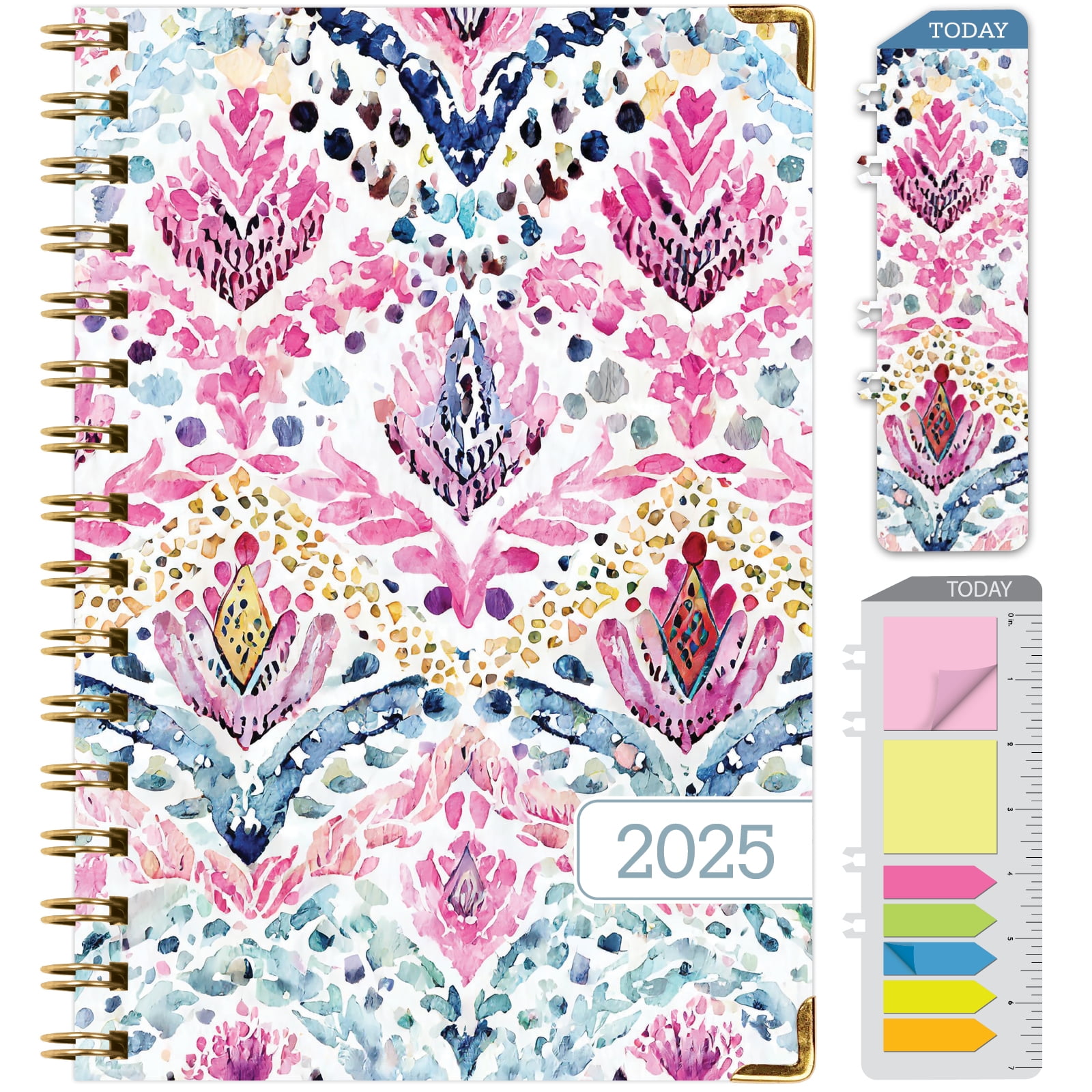Global Printed Products Hardcover 2025 Daily, Monthly & Weekly Planner