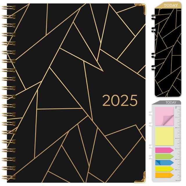Global Printed Products Hardcover 2025 Daily, Monthly & Weekly Planner