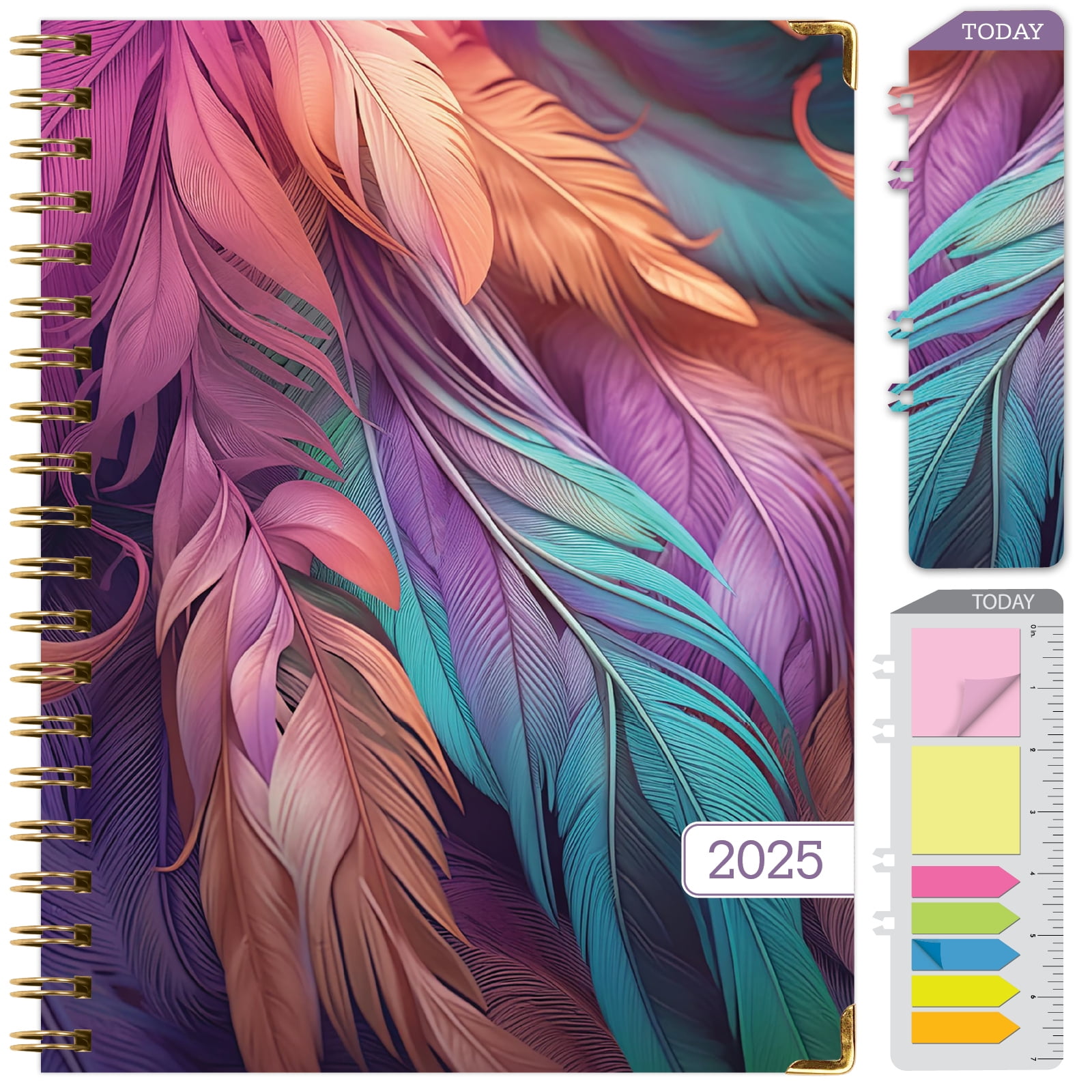 HARDCOVER 2025 Planner, 8.5"x11" 14 Months (November 2024 December