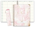 thumbnail image 1 of Hardcover Combination Plan and Record Book (PR7-10 - Pink Marble) - PR7-10FT-32, 1 of 9
