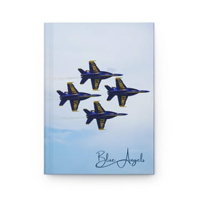Angel Feathers Originals Hardcover Journal Adult, Blue