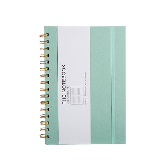 Hardcover Leather Journal Notebook, 200 Pages Lined Refillable Planner, Executive Office Diary, Thick Paper Business Notebook for Men Women