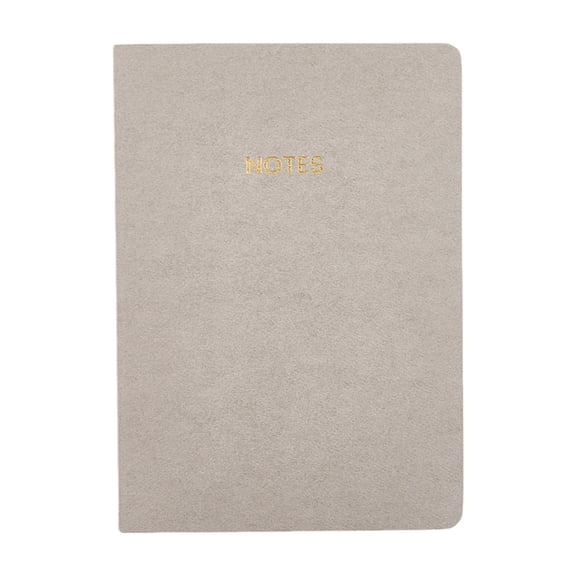 Hardcover Notebook 160 Pages Wide Lined Leather Notebook College Ruled Business Notepads for Office School 140x200mm