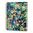 thumbnail image 1 of Unbranded Coastal Nautical Sea Hardcover Spiral Notebook, Abalone Shell, 1 of 8