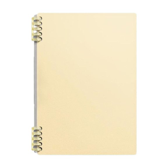 Hardcover Spiral Notebook, Macaron Lined Journal for Work, Travel, Diary