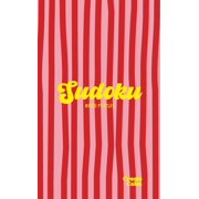 Hardcover Suduko Sudoku in Stripes A Giftable Hardcover Puzzle Book for Your Analog Life Pretty Aesthetic Mixed Puzzles, Book 1, Hardcover