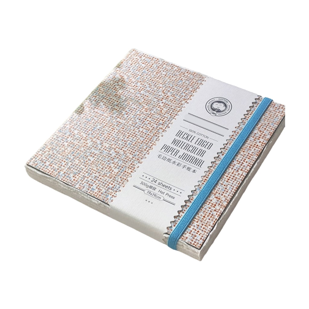 Artist Watercolor Journal 24 Sheets 300GSM Paper Hardcover Watercolor Sketchbook
