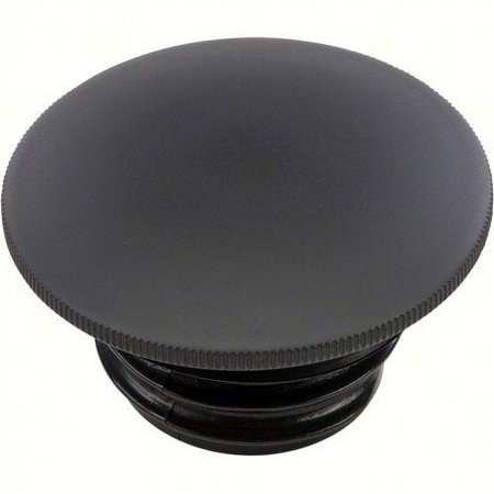 Harddrive 012573; Gas Cap Screw-In Smooth Non-Vented Matte Black