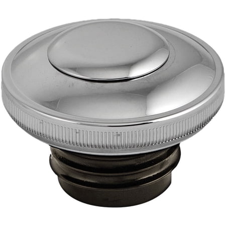 Harddrive 03-0318A-A; Gas Cap Screw-In W / Lock&Cover Vented 82-95 Chrome