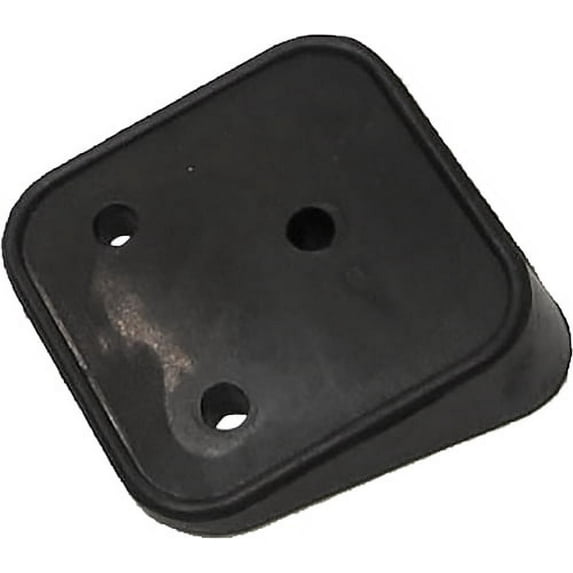 Harddrive 12-0049-RW; License Plate Bracket Kit Rubber Mount Wedge Style