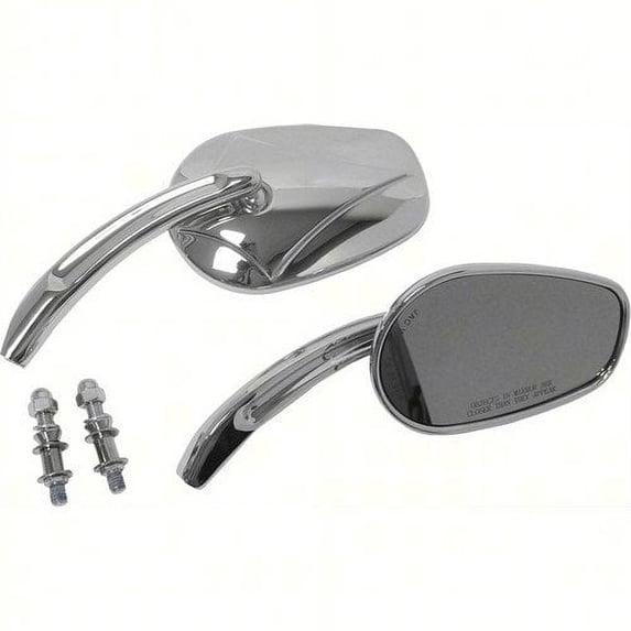 Harddrive 18-244 Mirrors Chrome Arrow Head Chrome