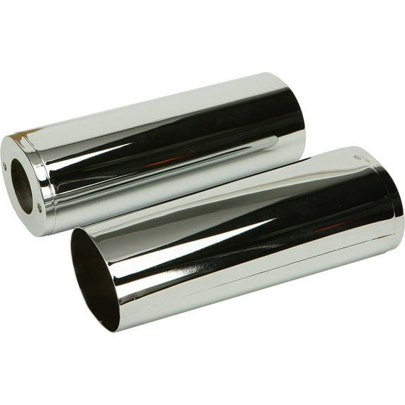 Harddrive 301191; Upper Fork Tube Covers Chrome +2 Inch
