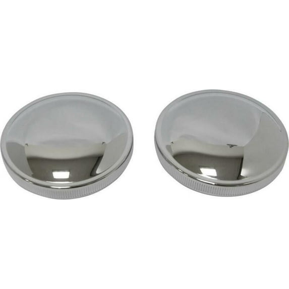 Harddrive Cam Style Gas Cap Set Chrome - 75-005