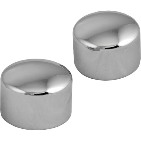 Harddrive Chrome Billet Axle Covers Flh/Flt 08-Up - W16-0331
