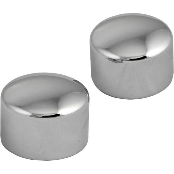 Harddrive Chrome Billet Axle Covers Flh/Flt 08-Up - W16-0331