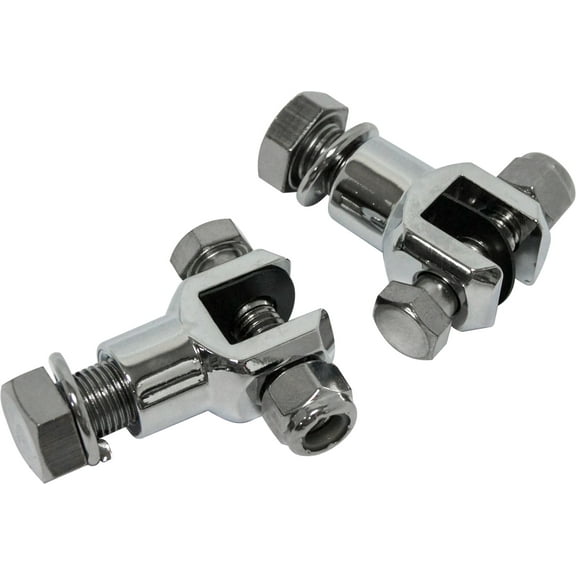Harddrive Footpeg Clevis Mounts Chrome 1/2"-20 Thread - 30-686A