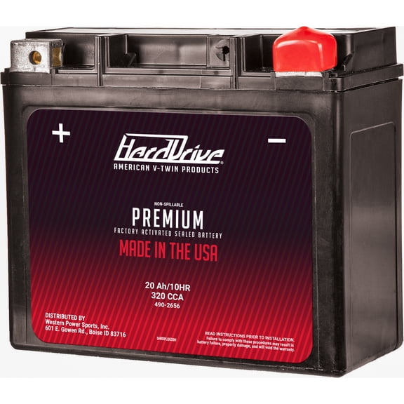 HardDrive HRDM72RGH: Gyz20H / Ytx20H Premium Battery
