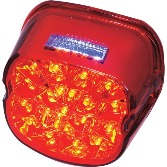 Harddrive L24-0433RLED; Laydown Led Taillight Red Lens