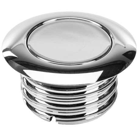 Harddrive Pop-Up Cap Vented Rh `82-95 Chrome - 012305