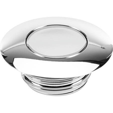 Harddrive Pop-Up Cap Vented Rh `96-20 Chrome 2.75 In. - 012309