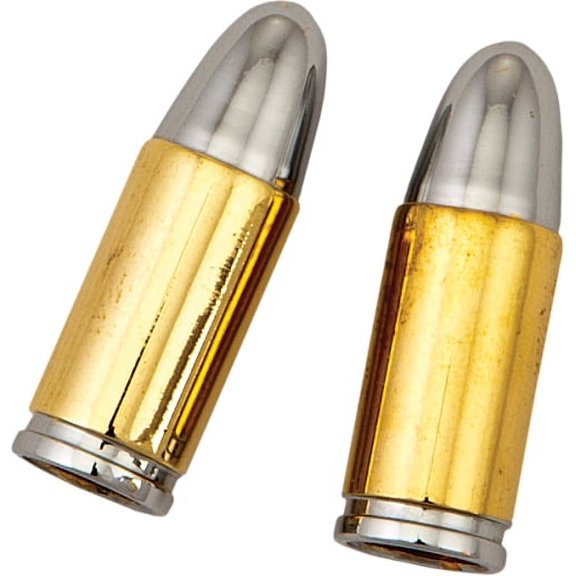 Harddrive Valve Stem Caps Gold Bullet - W99-6210G