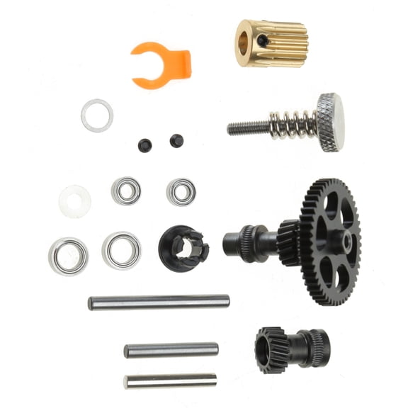 Hardened Steel 3D Printer Parts NanoCoated Drivegear Kit Replacement Accessory Compatible For MG/VORON 0.2 /2.4 Extruder