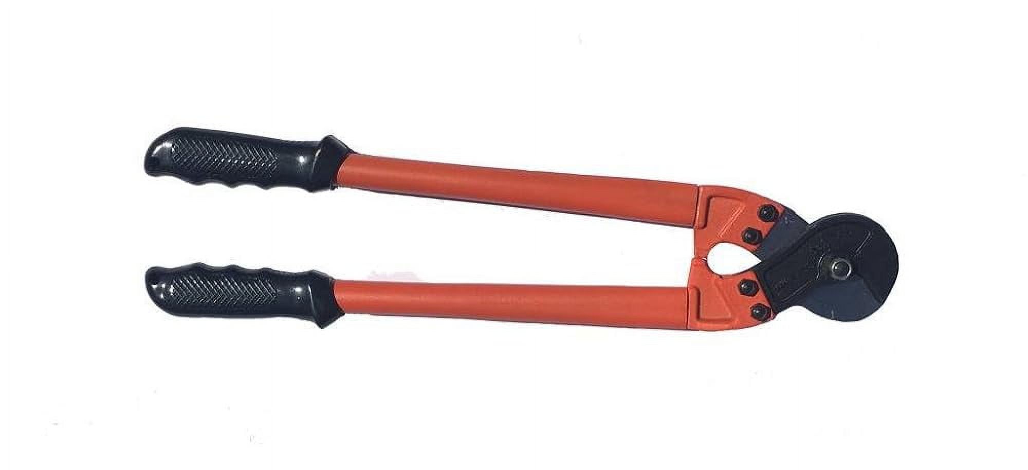 Hardened Steel Cable Cutters With Tapered Jaws For Up To 1/4" Stainless