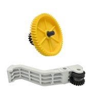Hardened Steel Extruder Drive Gear Assembly For Snapmaker U1, Helical Gear Set, Molded Lever Component, Integrated Shaft Part for Printer Upkeep
