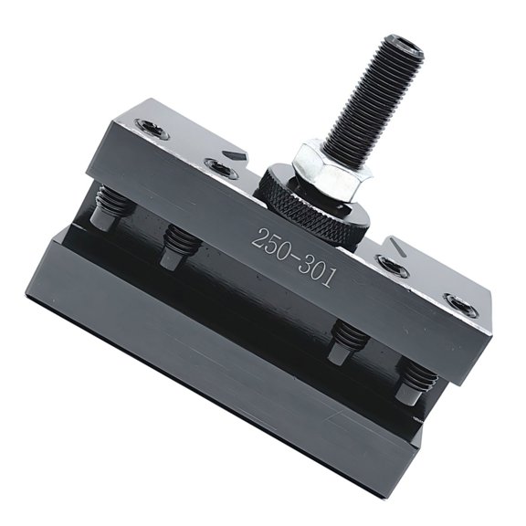 Hardened Steel Lathe Tool Post 250 301 For 13-18 Inch Swing Stability