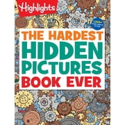 The Hardest Hidden Pictures Book Ever Ultra-Challenging Brain Games for Kids Ages 8-12, Advanced Seek and Find Puzzles Book with over 1,500 Hidden Objects to Find Paperback